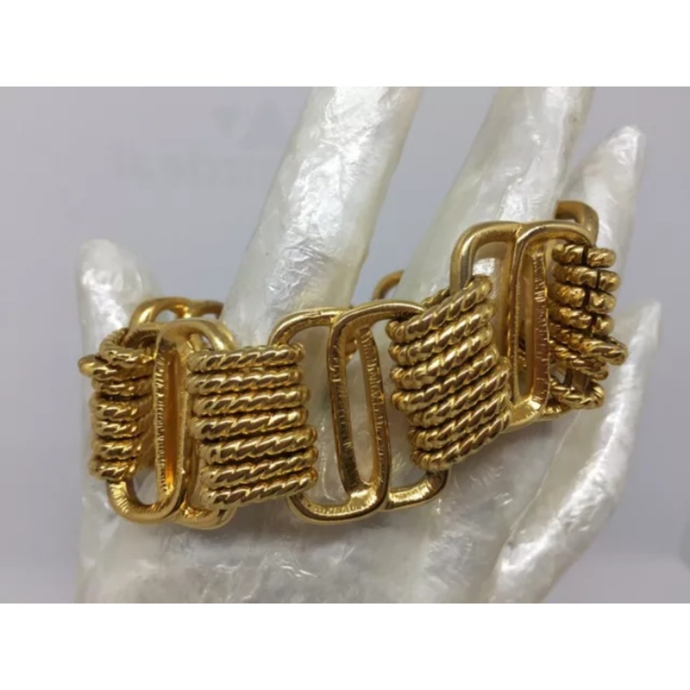 Kenneth J Lane Vintage Link Bracelet - image 1